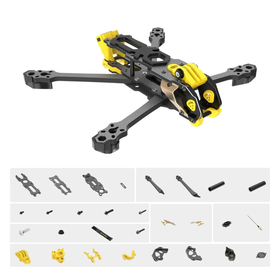 Drone Frame - Mario 5 Rahmen-Kit DC / XH-Version