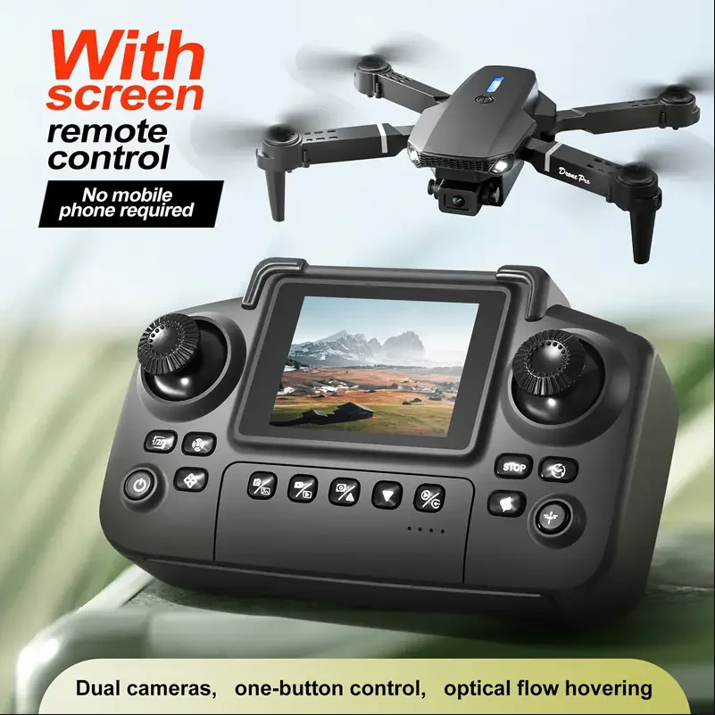 Jjrc Drone X12 - 2025 E88 Drohne HD Dual-Kamera, Bildschirmsteuerung,