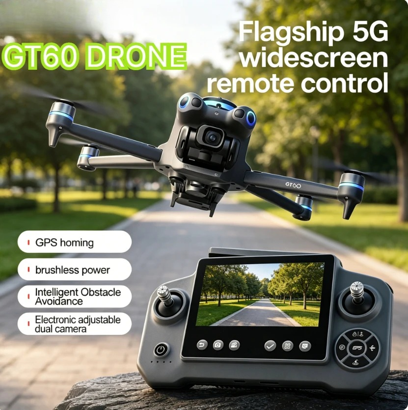 Drone Gps Mount - Original GT60 GPS Faltbarer RC-Quadcopter 4,3
