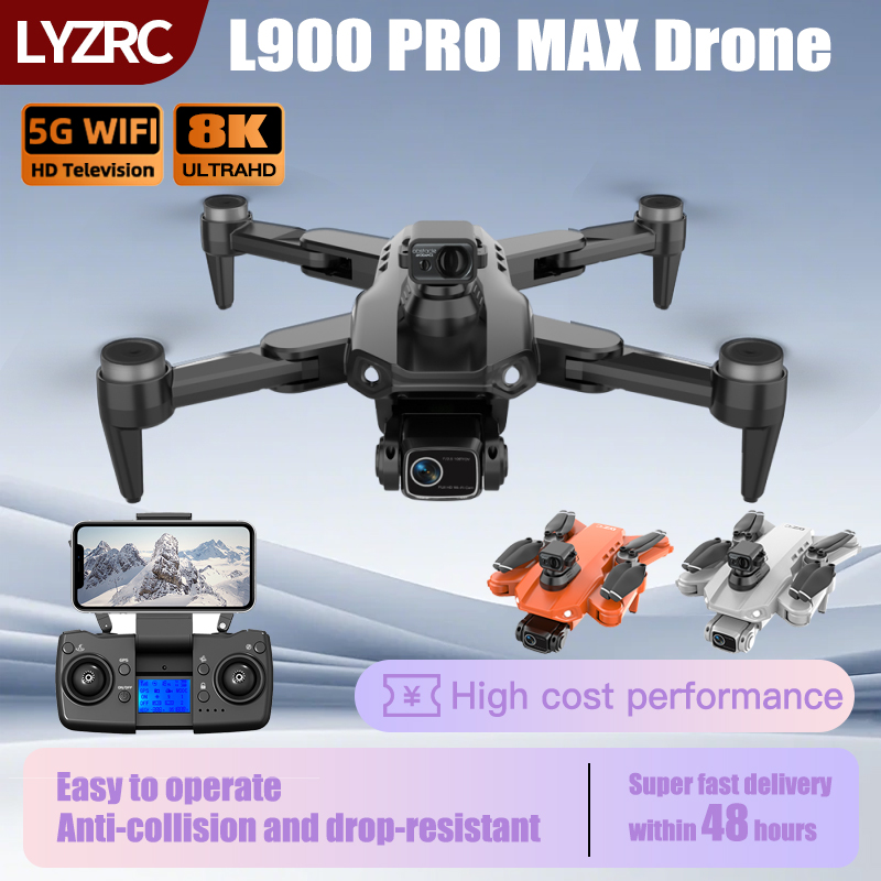 Drone Gps Mount - LYZRC L900 PRO MAX Laser-Hindernisvermeidung GPS-Drohne
