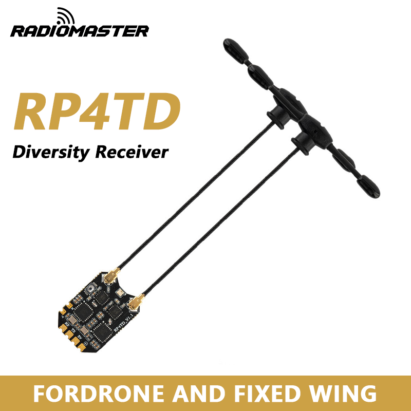 Drone Battery Strap - RadioMaster RP4TD ExpressLRS 2,4GHz Diversity-Empfänger mit