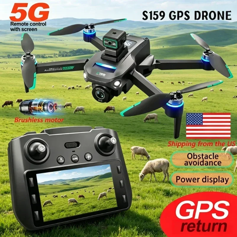 S159 GPS-Drohne, HD-Doppelkame – Drone Gps Mount Bewertung und Preis